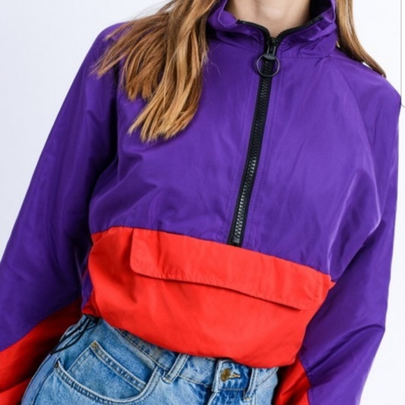 Color Block Windbreaker - Picture 1 of 3